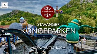 Kongeparken Theme Park outside Stavanger Norway  norwaycation [upl. by Abey]