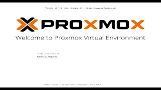 Proxmox install tutorial [upl. by Ydnis]