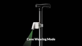 GYENNO SKYWALK Bold  Cane Wearing Mode｜Parkinsons Aids for Walking [upl. by Alison]