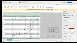 Graph and calculation of Sieve Analysis on excel  Aasto t1127  Astm C117136 [upl. by Nyledaj]