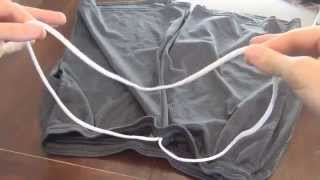 How To Tie a Single Loop Drawstring [upl. by Bekha397]