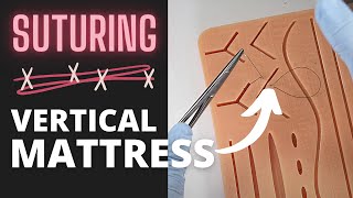 Mastering The Vertical Mattress Suture  OnlineExodontiacom [upl. by Aiden]