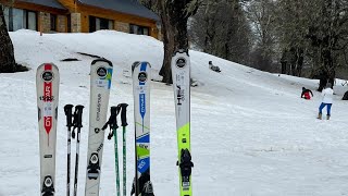 Skiando desde Las Pendientes a Chapelco Julio 2022 [upl. by Rettig]