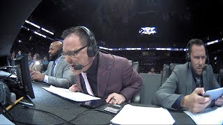 Mauro Ranallo reacts to the chaos of Ciampa and Garganos Last Man Standing Match [upl. by Ednargel]