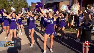 News 9 Team Joins Bethany Classen SAS Pep Rallies [upl. by Swor655]