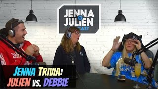 Podcast 141  Jenna Trivia Julien vs Debbie [upl. by Ronile500]