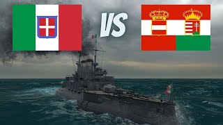 1897 PreDreadnought Italia Vs Austria Ungheria  Ultimate Admiral Dreadnoughts ITA [upl. by Calore]