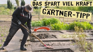 Dieser einfach Schaufeltrick erspart dir viel kraft und Zeit bei der Gartenarbeit  Gärtnerwissen [upl. by Ellerad28]