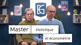 Présentation du master Statistique et Économétrie  FSEG [upl. by Kcoj]