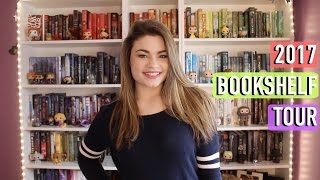 BOOKSHELF TOUR 2017 [upl. by Refitsirhc]