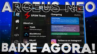 ARCEUS X NEO  COMO BAIXAR e USAR EXECUTOR MOBILE 2023 [upl. by Kcarb]