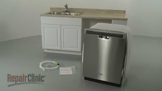 Whirlpool Dishwasher Installation Model WDF520PADM [upl. by Malcom]