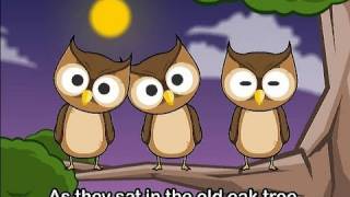 One Little Owl  Family Sing Along  Muffin Songs [upl. by Lesiram]