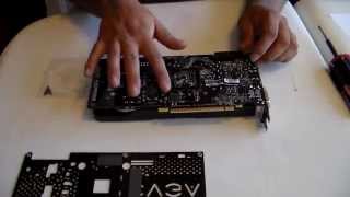 EVGA GTX 970 Backplate  Installation and First Look [upl. by Inama]