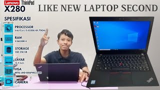 Lenovo Tinkpad X280 Laptop Second Serasa Baru Unboxing dan Review Belanja Online [upl. by Nodyarg]