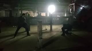 Scott Adkins Bar Fight Scene Debt Collectors 2020 [upl. by Chabot448]