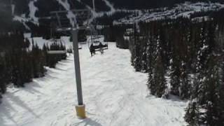 Skiing at the Sun Peaks Ski resort [upl. by Tareyn]