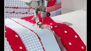 Bernina Spanish Hemstitching Foot Attachment 47 [upl. by Citron933]