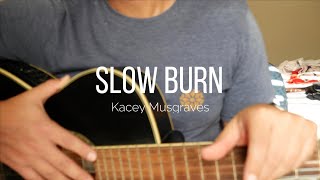 How to Play Slow Burn by Kacey Musgraves  Guitar Tutorial easy [upl. by Missak]