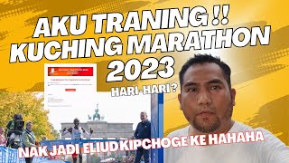 Aku masuk Kuching marathon 2023 [upl. by Alyaj]