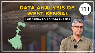 Electoral battle in West Bengal  Phase 4  Data  Lok Sabha polls 2024 [upl. by Mungo]