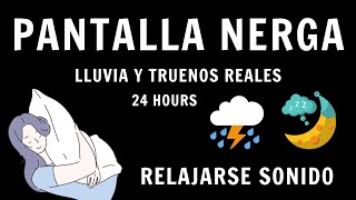 Lluvia y truenos para dormir  Sonidos para conciliar el sueño rápido y relajarse [upl. by Gerfen]