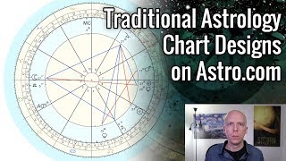 Traditional Astrology Chart Designs on Astrocom [upl. by Karilynn601]