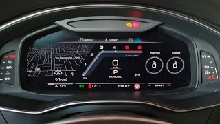 Nuova Grafica per il Virtual Cockpit🥵 Tachimetro Audi RS6  S6 su Audi A6 Avant C8 [upl. by Kirby]