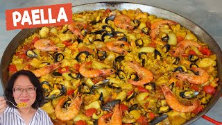 PAELLA poulet et fruits de mer  Comment la réussir avec un maximum de gout [upl. by Munsey]