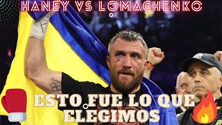 VASYL LOMACHENKO VS DEVIN HANEY ¿golpes al cuerpo o a la cabeza [upl. by Annaeiluj]