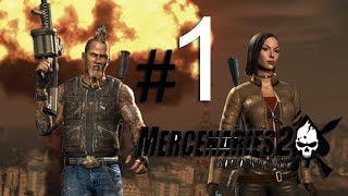 Mercenaries 2 World in Flames  En Cooperativo y español  Parte 1 [upl. by Naanac]