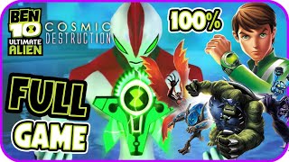 Ben 10 Cosmic Destruction Walkthrough 100 FULL GAME Longplay PS3 X360 PS2 PSP Wii [upl. by Ilamad31]