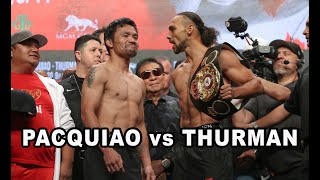 PACQUIAO vs THURMAN [upl. by Elpmet]