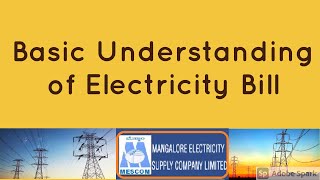 How to calculate electricity bill  MESCOM bill Basic Understanding  How to read Electricity Bill [upl. by Leaj843]