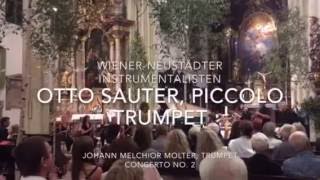 Otto Sauter Piccolo Trumpet and WienerNeustädter Instrumentalisten [upl. by Annohsak]