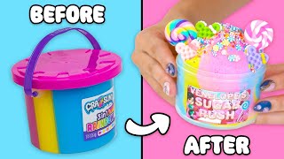 Trying to Fix AMAZON Slimes Slime Makeovers [upl. by Shaer]