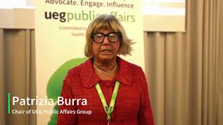 Message from UEG Public Affairs Group Chair Patrizia Burra AWARH 2023 [upl. by Ynotna]