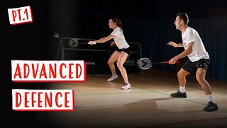 Where To Stand When Defending In Badminton  Doubles Defence PART 1 [upl. by Ellitnahc]