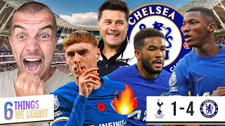 🚨 6 THINGS WE LEARNT FROM TOTTENHAM 14 CHELSEA 🔥 [upl. by Lilaj]