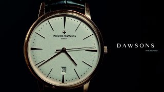 Vacheron Constantin Wristwatch  Dawsons Fine Watches [upl. by Valerlan696]