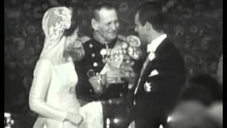 Royal Wedding of Queen Margrethe II and Prince Consort Henrik 1967 Part 5 [upl. by Hnah143]