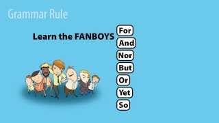 FANBOYS Coordinating Conjunctions [upl. by Ettedranreb65]