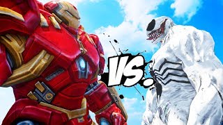 ANTIVENOM VS HULKBUSTER  EPIC SUPERHEROES WAR [upl. by Raynell]