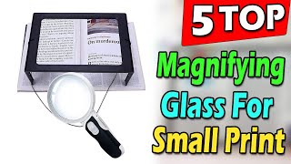 Best Magnifying Glass For Reading Small Print [upl. by Andrien380]