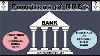 Functions of Regional Rural Banks I RRBs [upl. by Trista]