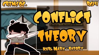 CONFLICT THEORY  KARL MARX  Criminology  TAGALOG [upl. by Odell833]