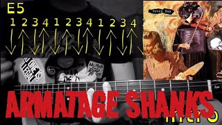 Guitar Lesson  Armatage Shanks  Green Day [upl. by Ahsrats]