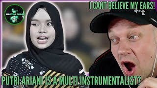 Can PUTRI ARIANI Really Play All These Instruments Lathi Is Simply Stunning  Reaction   UK 🇬🇧 [upl. by Amalia]