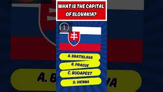 Guess the Capital of Slovakia [upl. by Ecyoj]