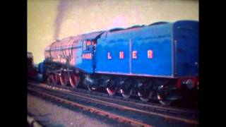 Mallard in steam Rare footage during Restoration minus her streamline casing NRM York [upl. by Niccolo]